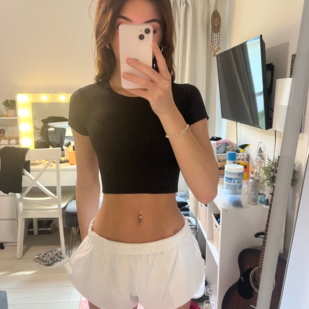 Black Aerie Crop Top